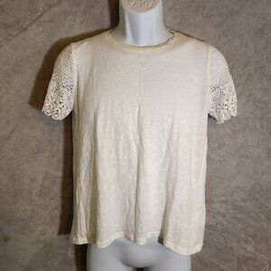 Michael Kors White Women's Shirt Size Medium
